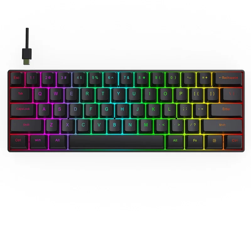 Mechanical 61-Key Gaming Keyboard