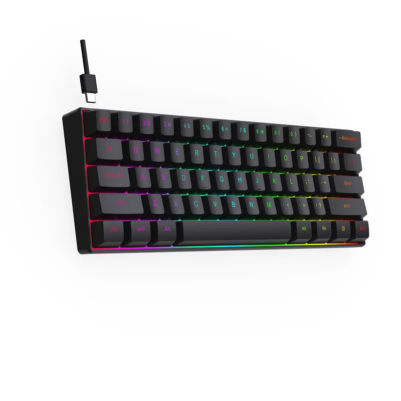 Mechanical 61-Key Gaming Keyboard