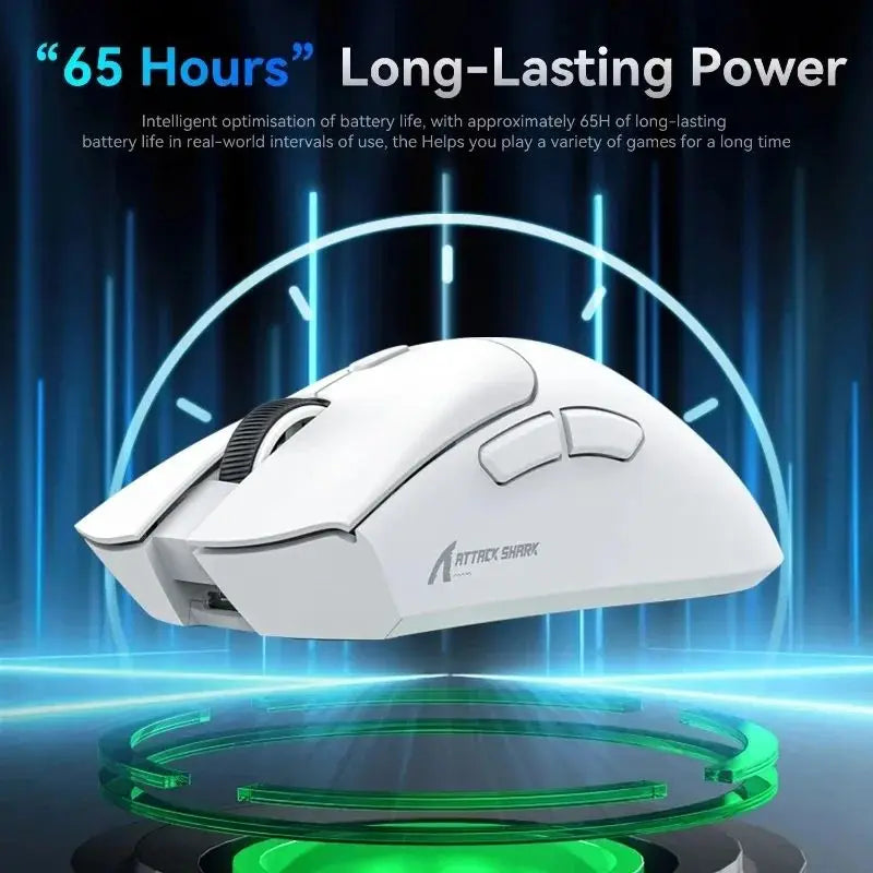 Attack Shark R1 2.4G USB Tri-mode Wireless Gaming Mouse