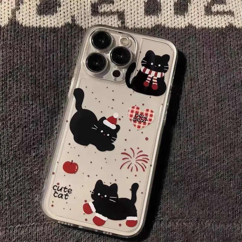 Cute Doodle Sleep Cat
